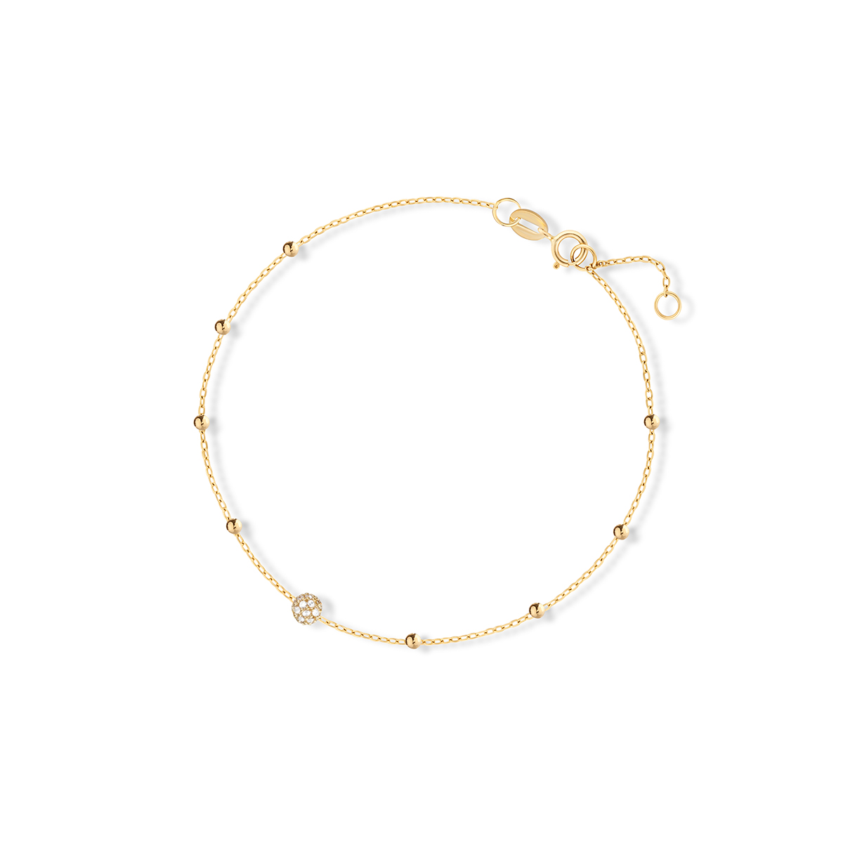 W.KRUK - Bransoletka złota