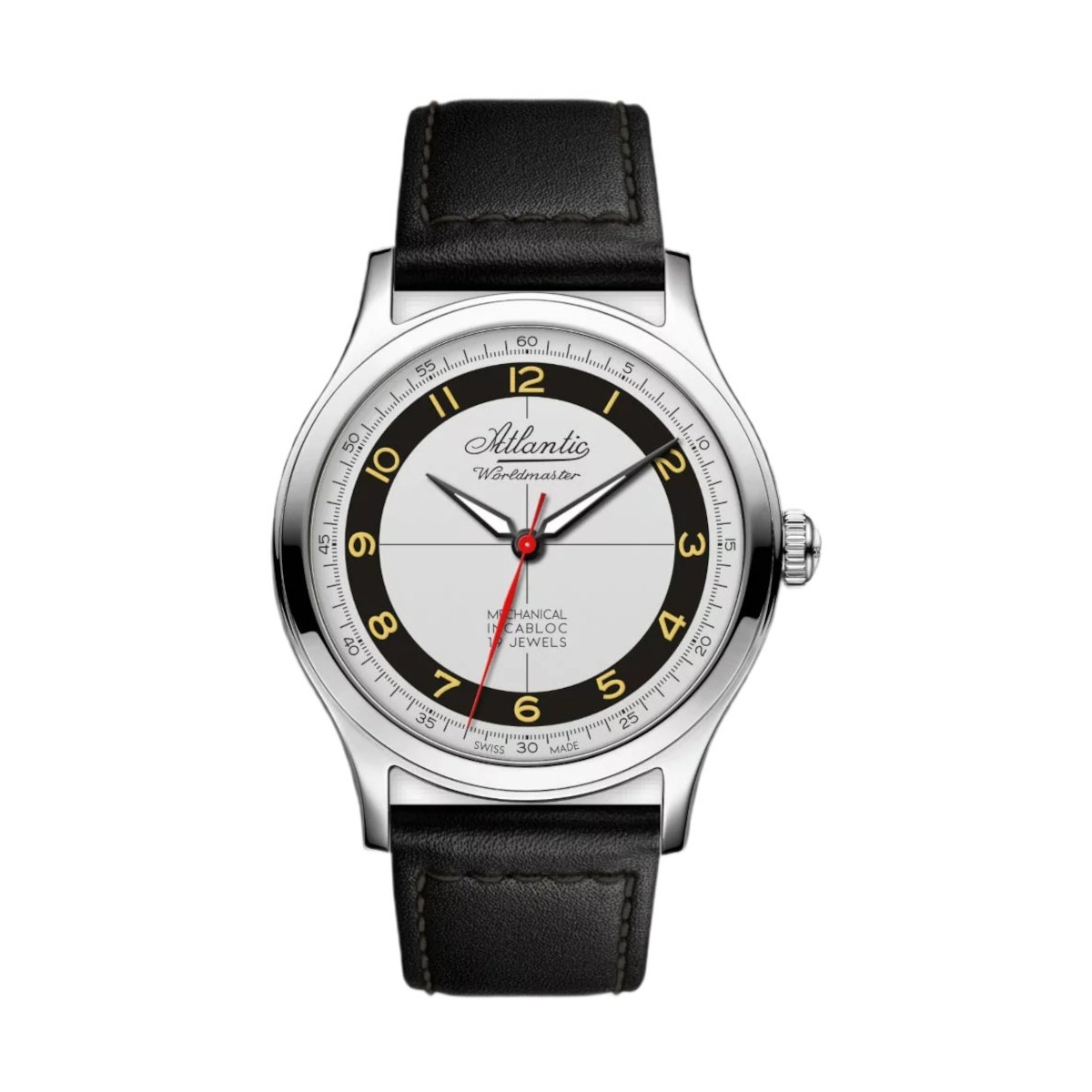 W.KRUK ZEGAREK ATLANTIC WORLDMASTER ORIGINAL MECHANICAL