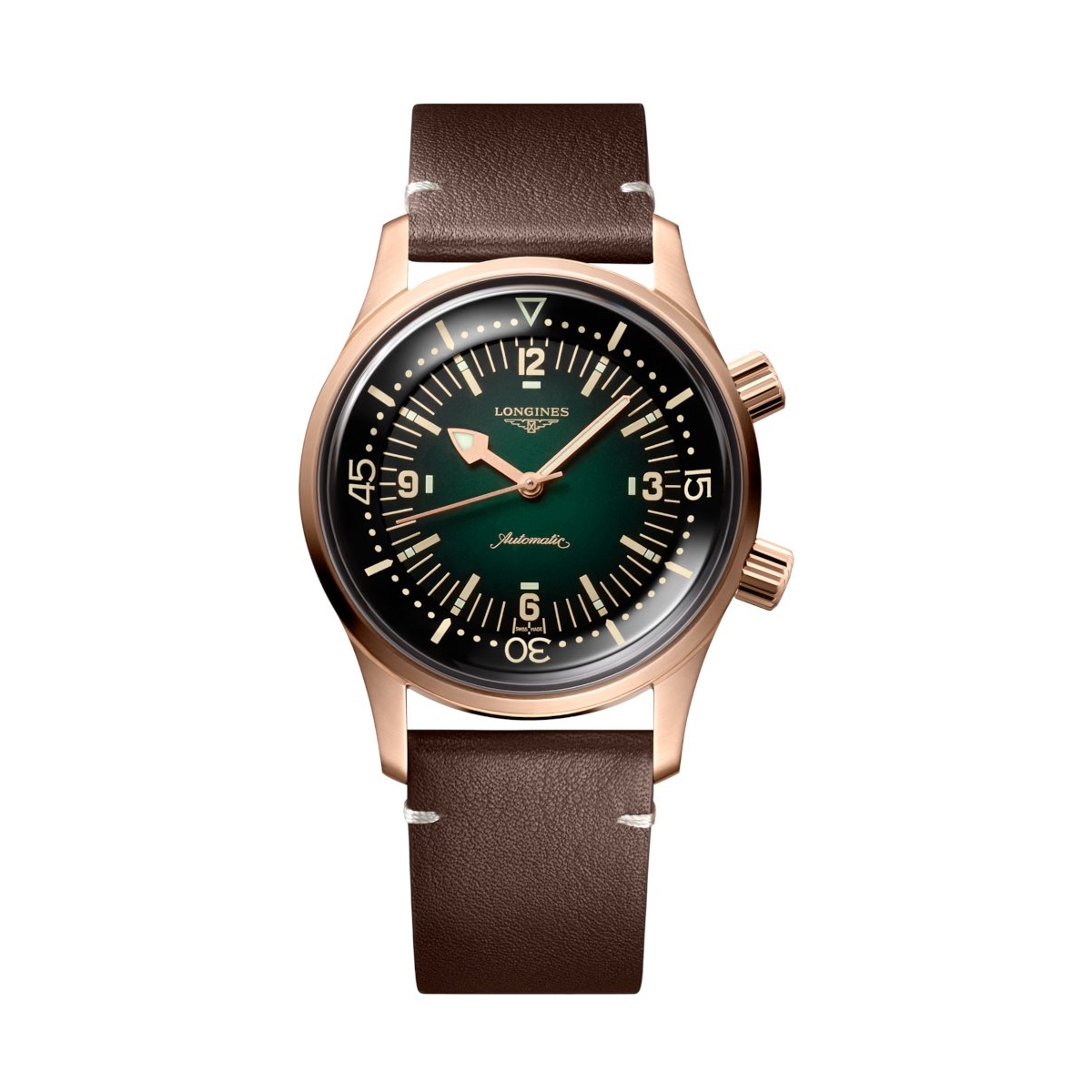 W.KRUK LONGINES LEGEND DIVER BRONZE