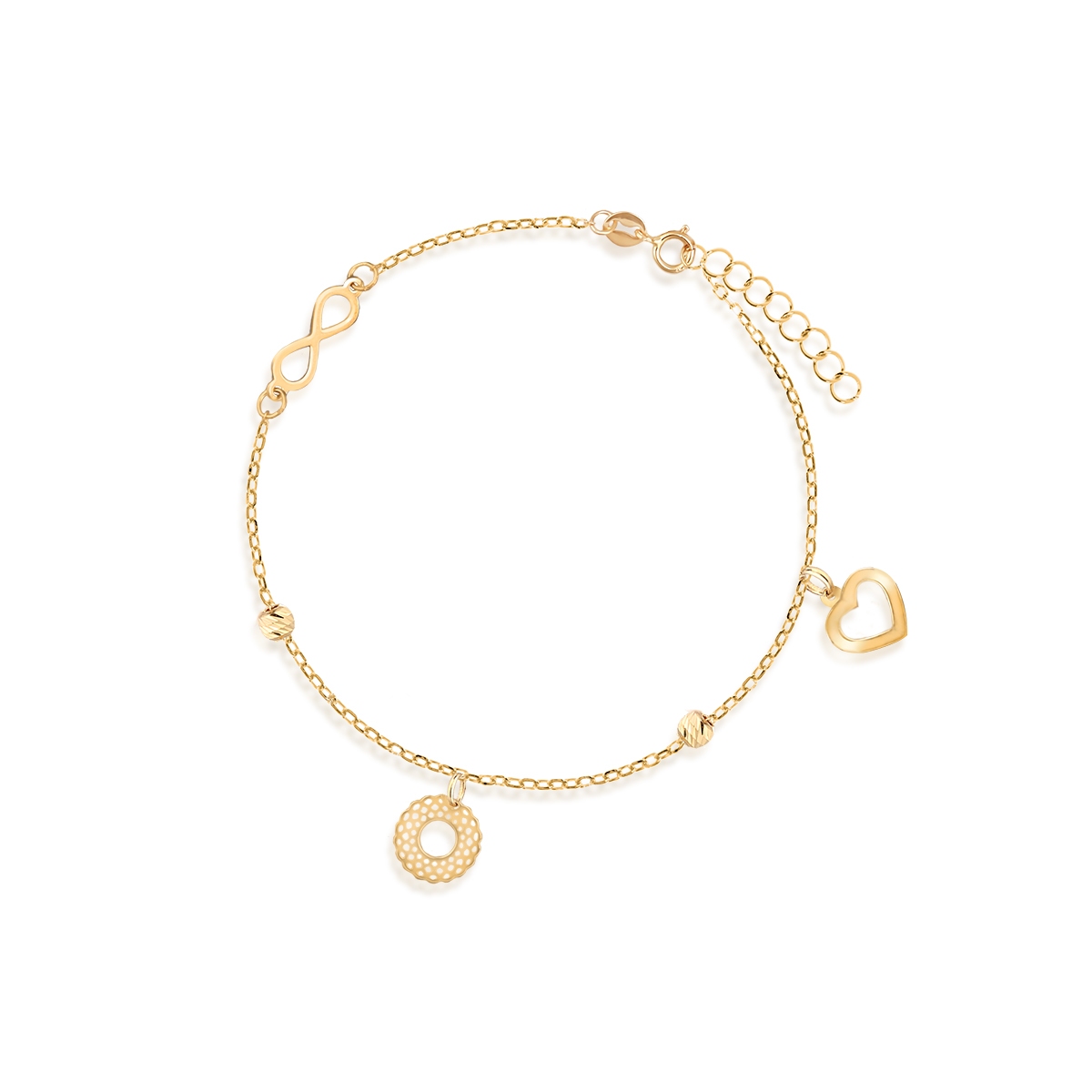 W.KRUK Bransoleta złota