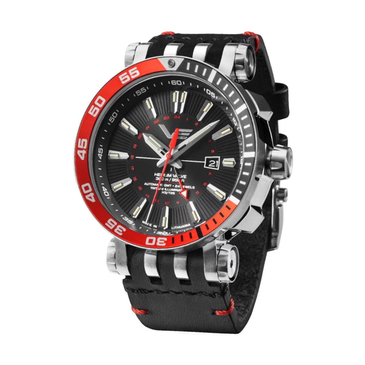 W.KRUK ZEGAREK VOSTOK EUROPE ENERGIA ROCKET AUTOMATIC GMT
