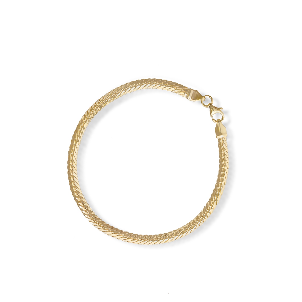 W.KRUK Bransoleta złota żmijka