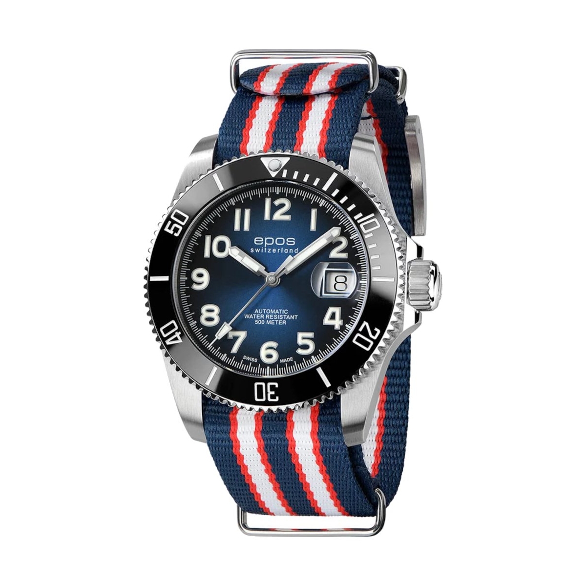 W.KRUK ZEGAREK EPOS SPORT 3504 DIVER TITANIUM AUTOMATIC