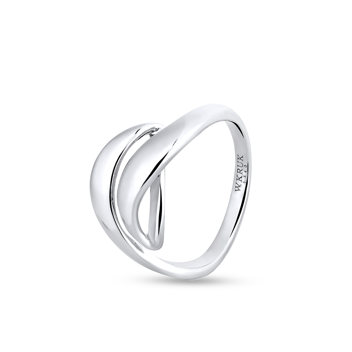 W.KRUK Pierścionek srebrny