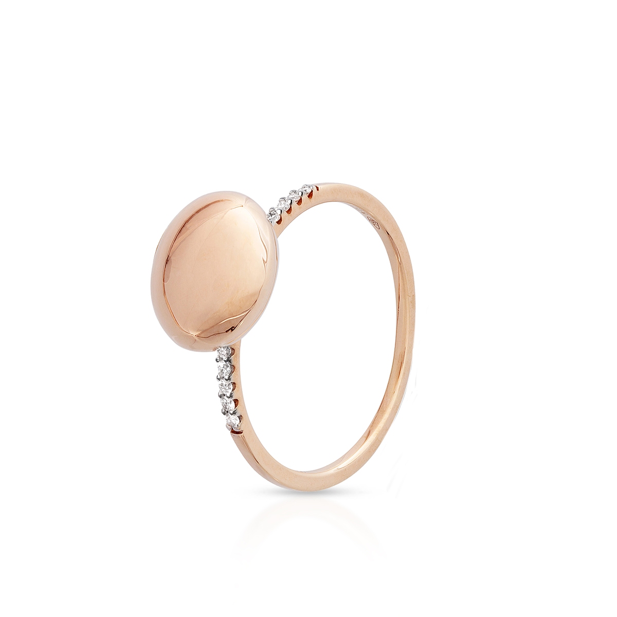 W.KRUK Pierścionek złoty NANIS