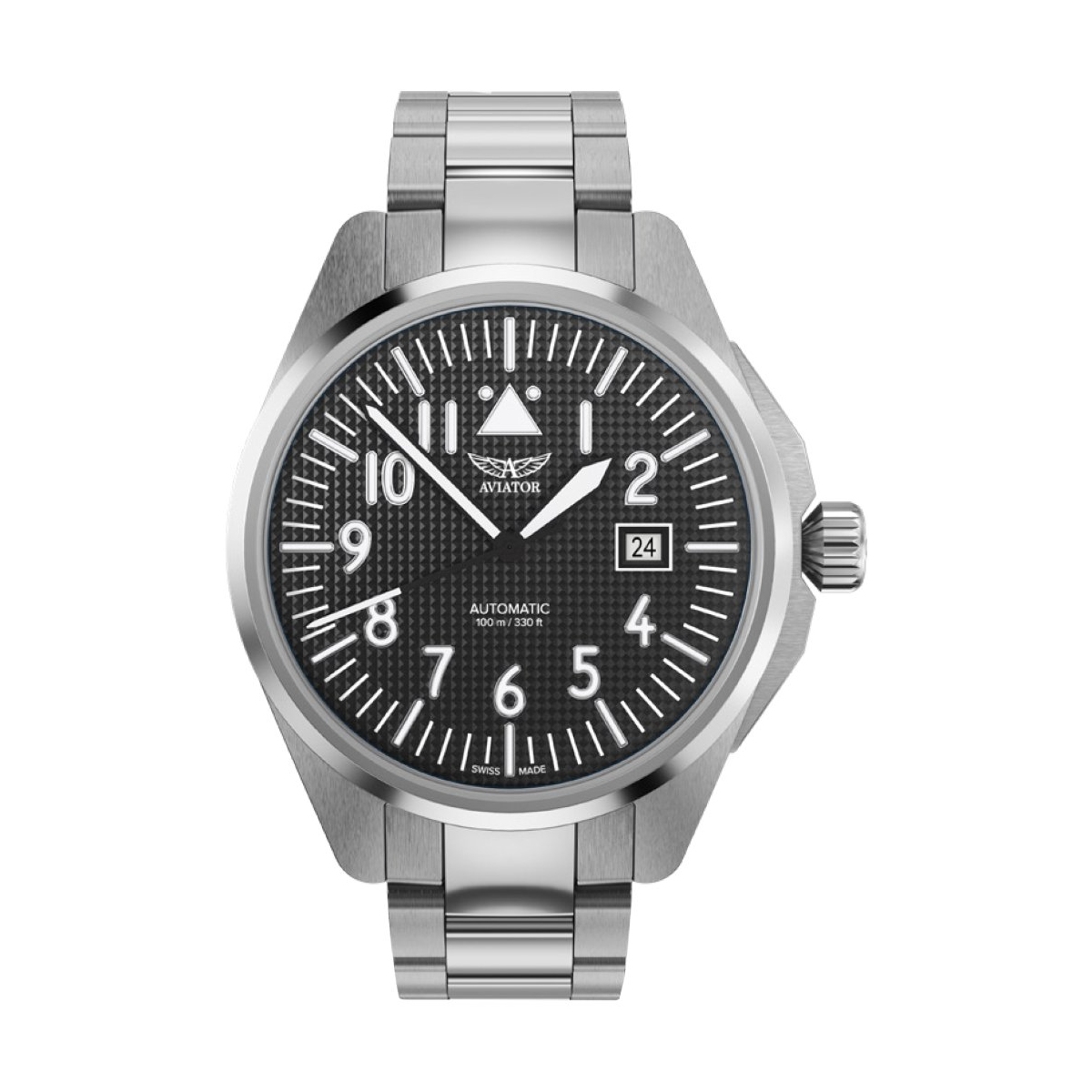 W.KRUK ZEGAREK AVIATOR AIRACOBRA 43 AUTOMATIC