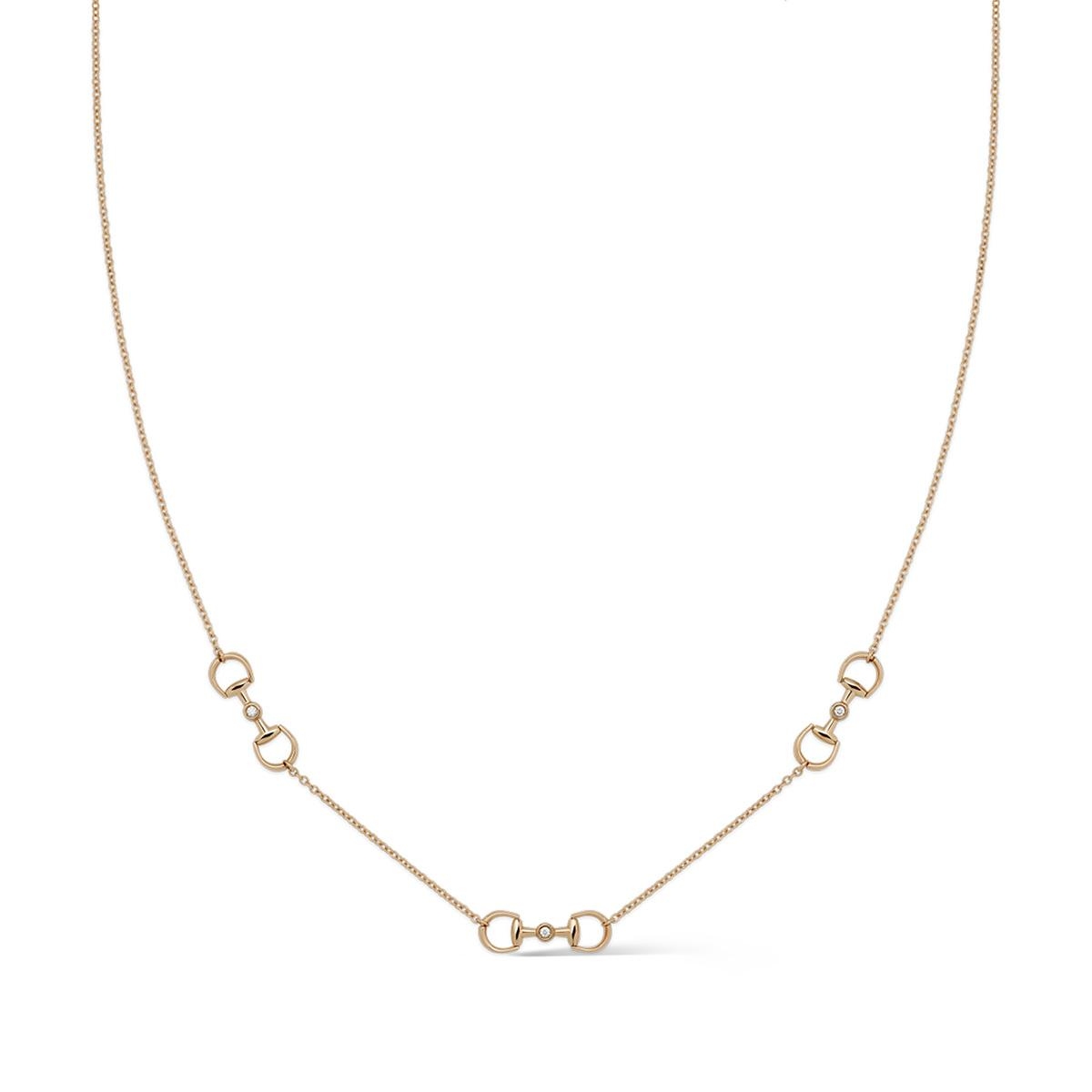 W.KRUK Naszyjnik złoty Gucci