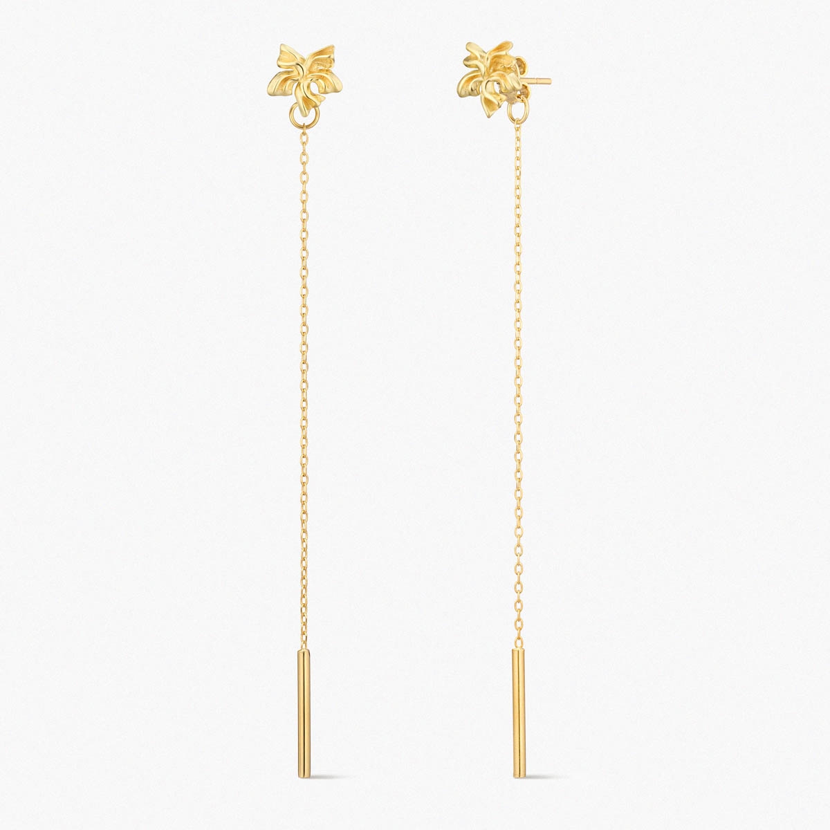 W.KRUK Kolczyki srebrne Follow