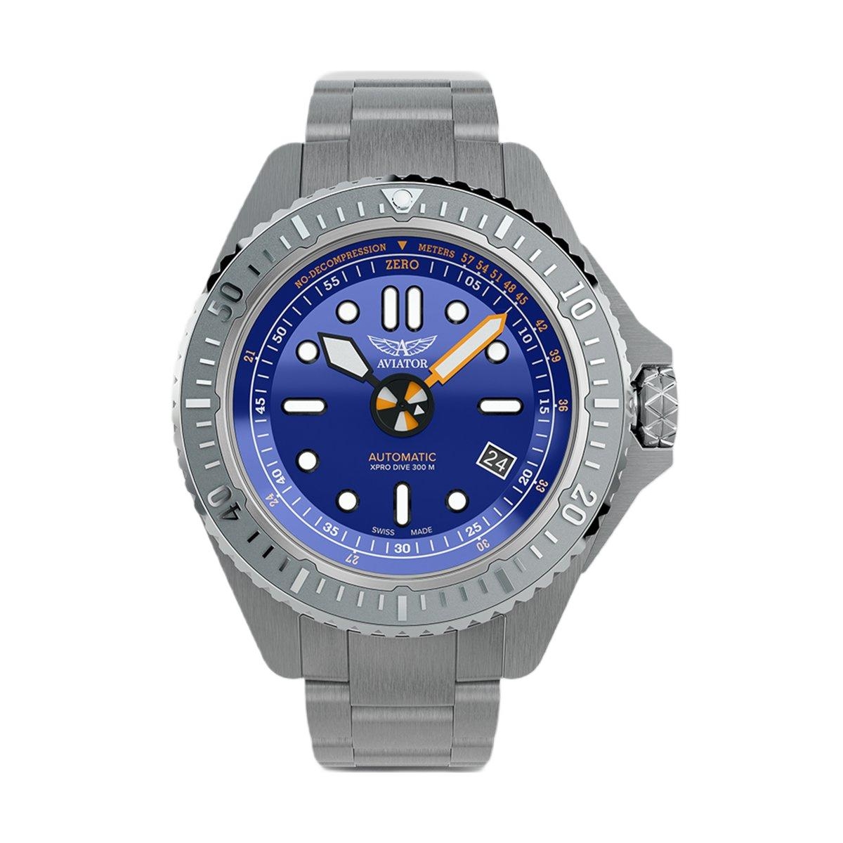 W.KRUK ZEGAREK AVIATOR XPRO DIVE BREATHER 300 AUTO