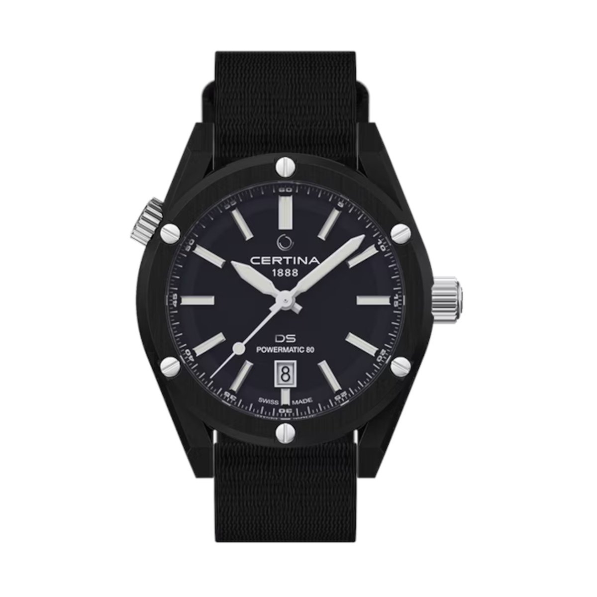 W.KRUK ZEGAREK CERTINA DS+ Kit Black Edition