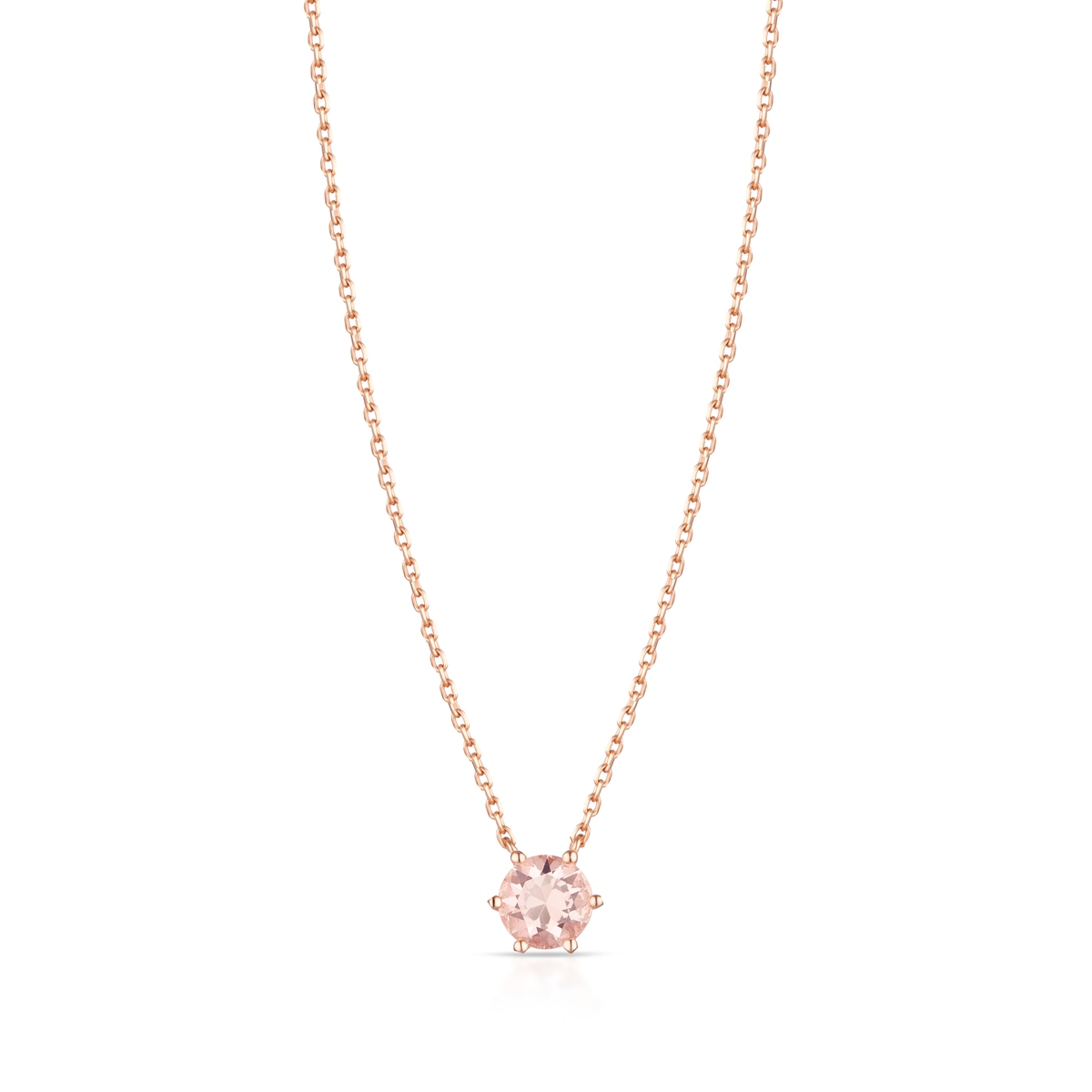 W.KRUK Naszyjnik srebrny pozłacany z cyrkonią