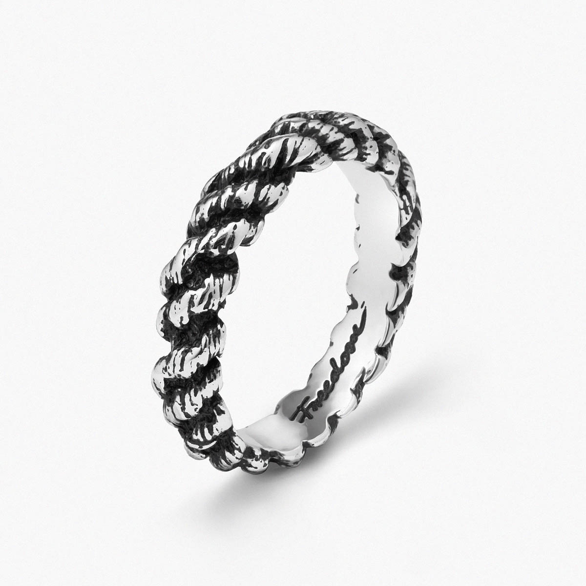 W.KRUK Pierścionek srebrny Freedom Forever