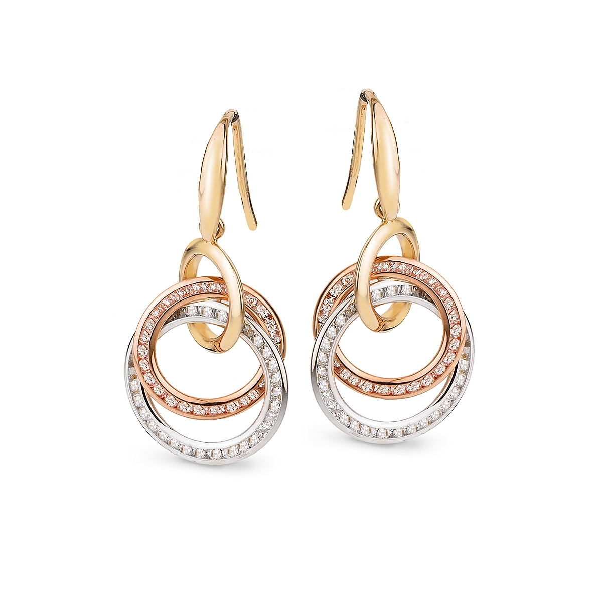 W.KRUK Kolczyki złote W.KRUK