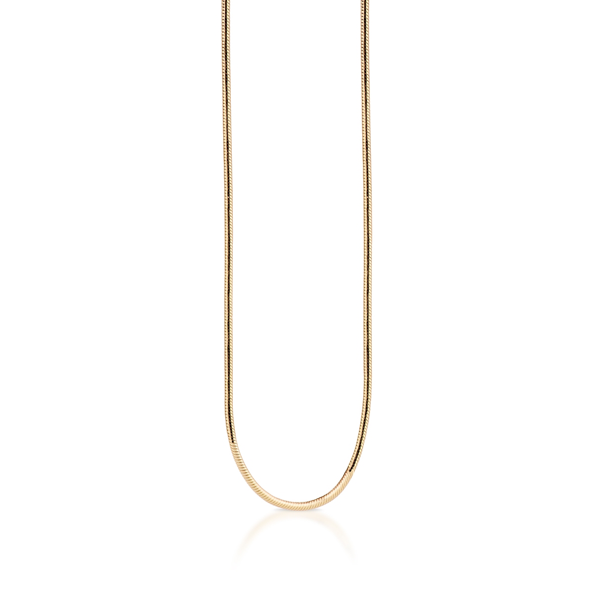 W.KRUK Łańcuszek złoty żmijka