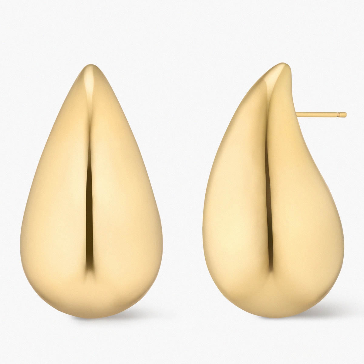 W.KRUK Kolczyki srebrne pozłacane