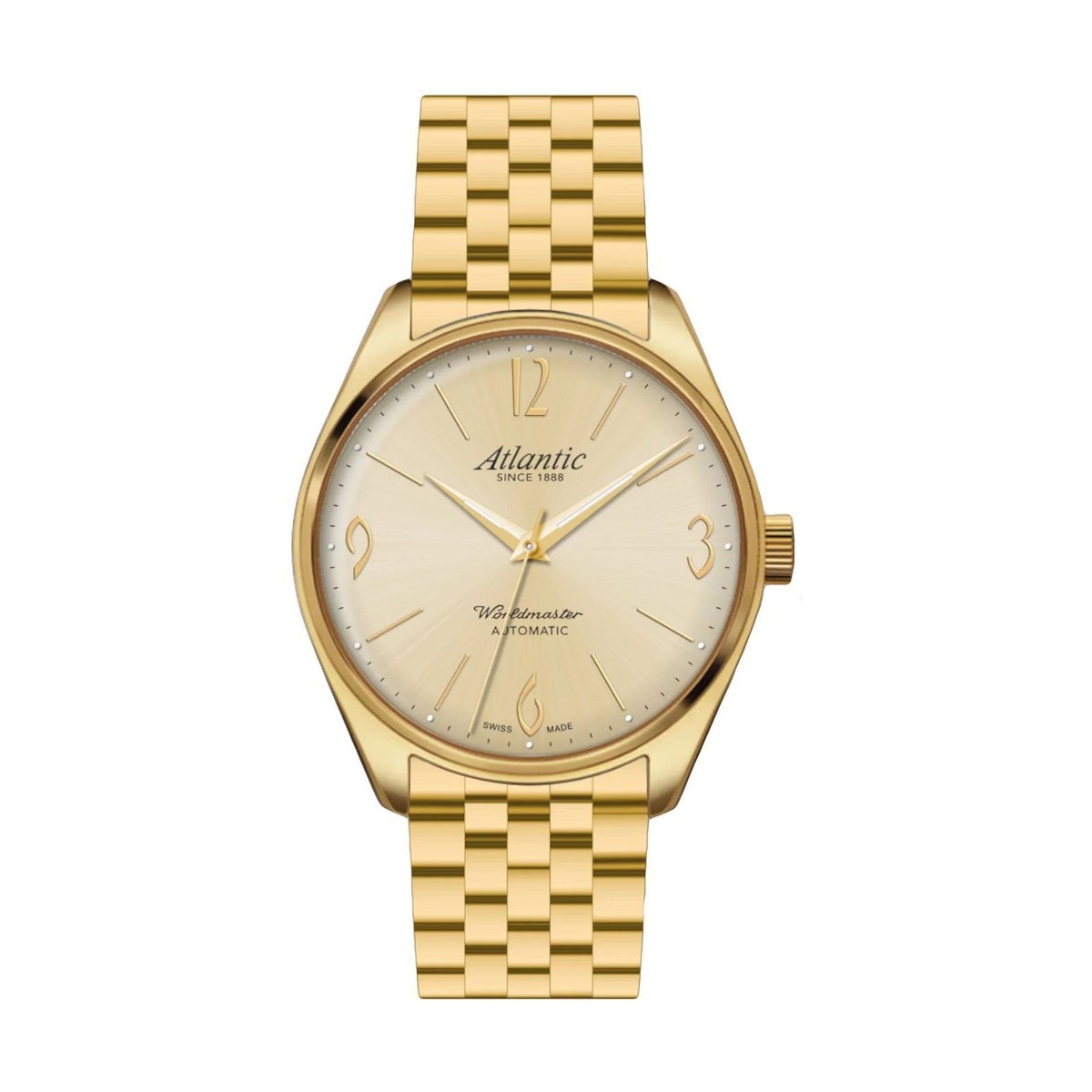 W.KRUK ZEGAREK ATLANTIC WORLDMASTER ART DECO AUTOMATIC