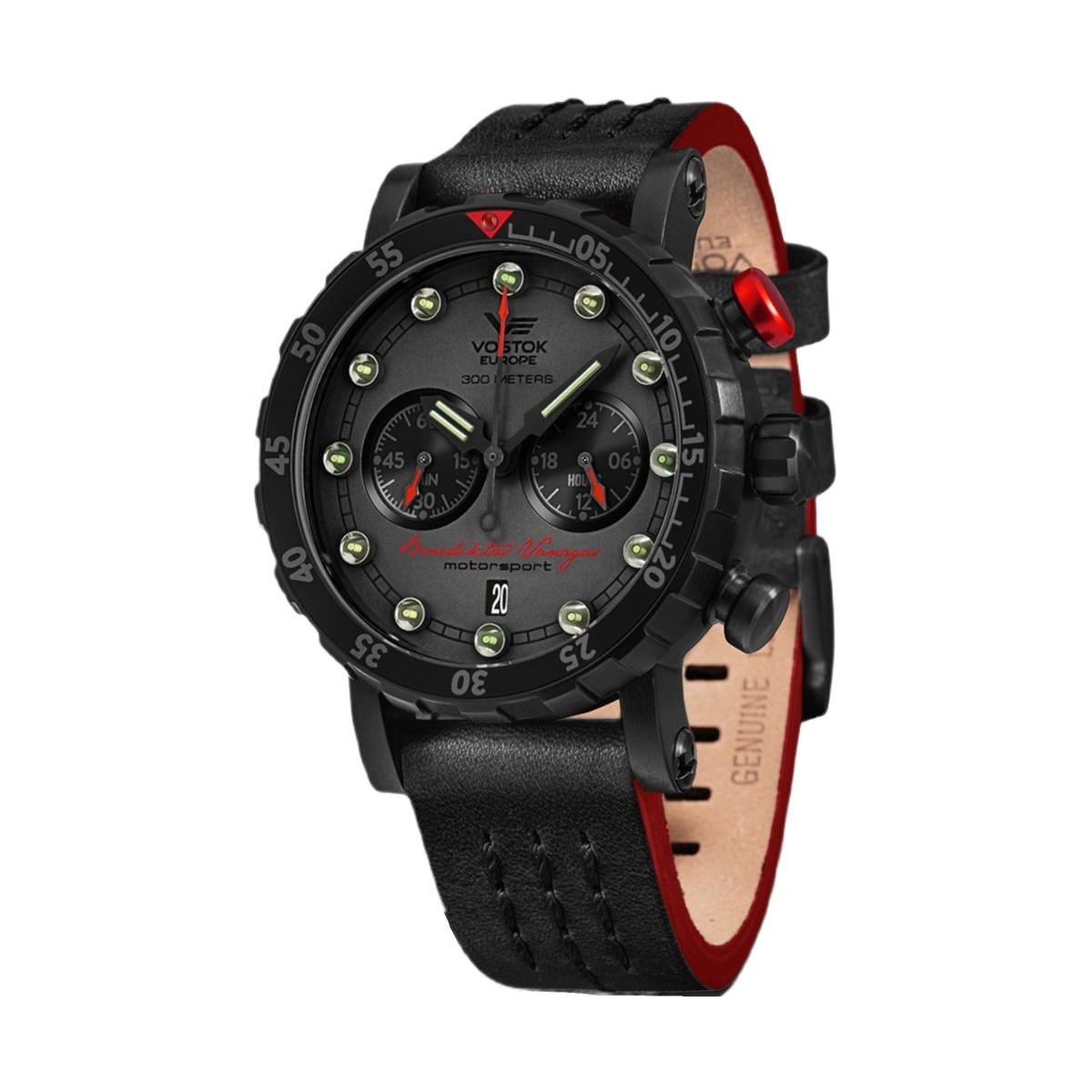 W.KRUK Zegarek Vostok Europe Benediktas Vanagas Black Edition