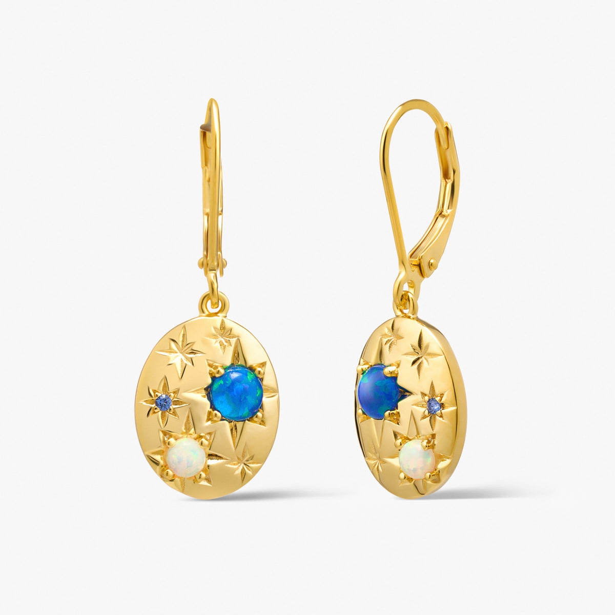 W.KRUK Kolczyki srebrne Alchemia