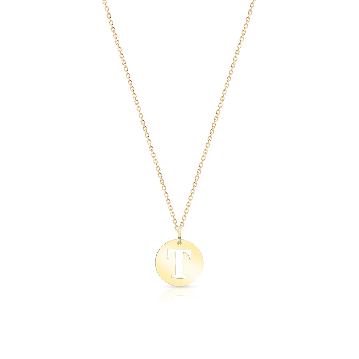 W.KRUK Wisiorek złoty literka T