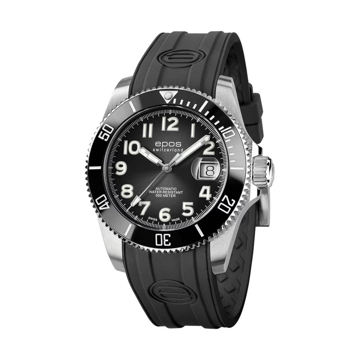 W.KRUK ZEGAREK EPOS SPORT 3504 DIVER TITANIUM AUTOMATIC
