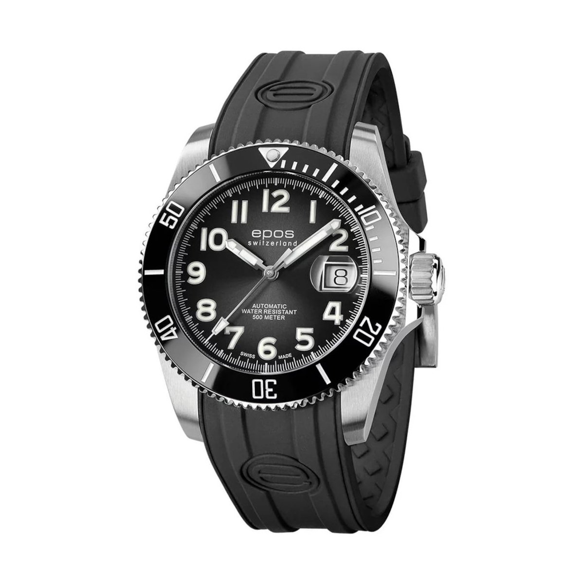 W.KRUK ZEGAREK EPOS SPORT 3504 DIVER TITANIUM AUTOMATIC