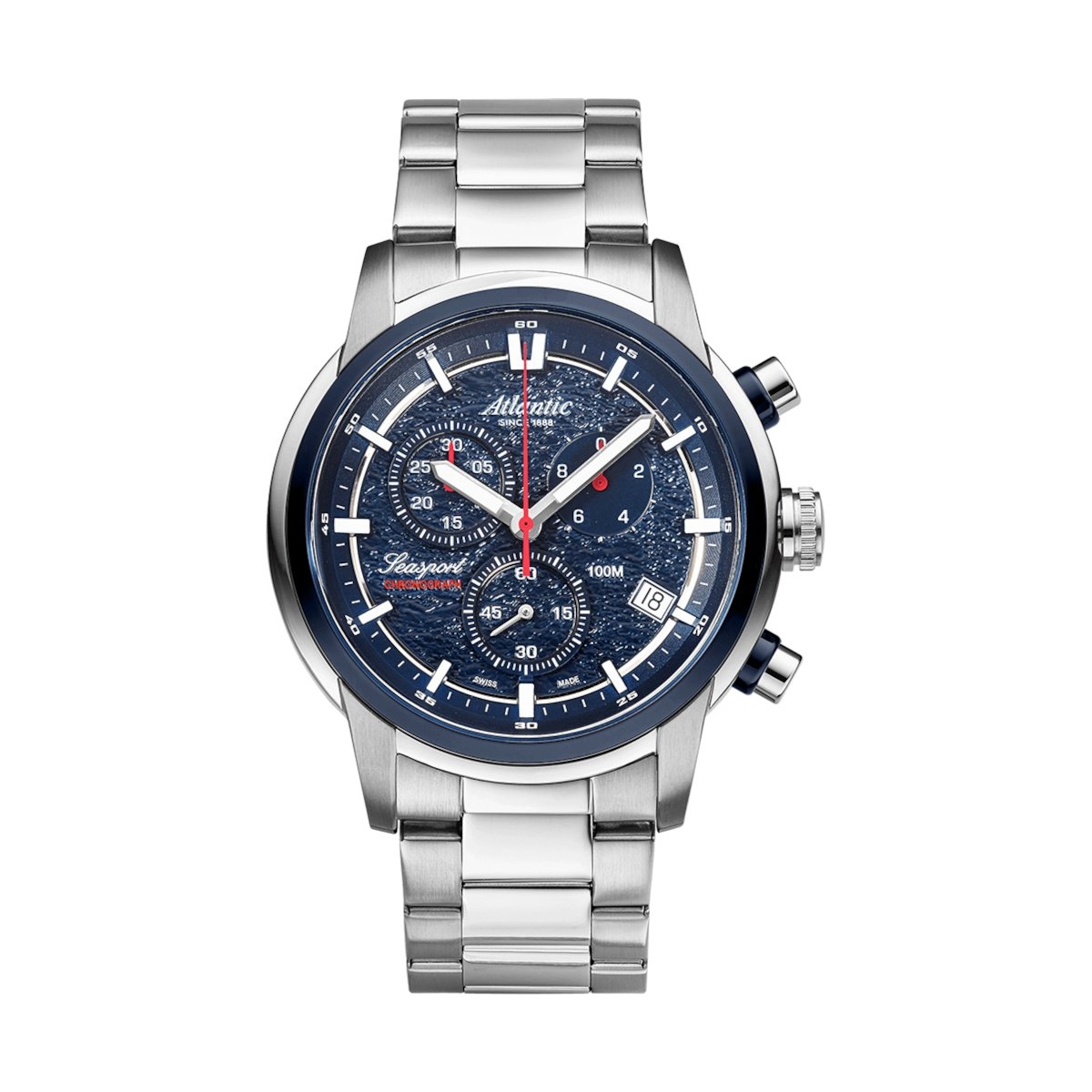 W.KRUK ZEGAREK ATLANTIC SEASPORT CHRONOGRAPH