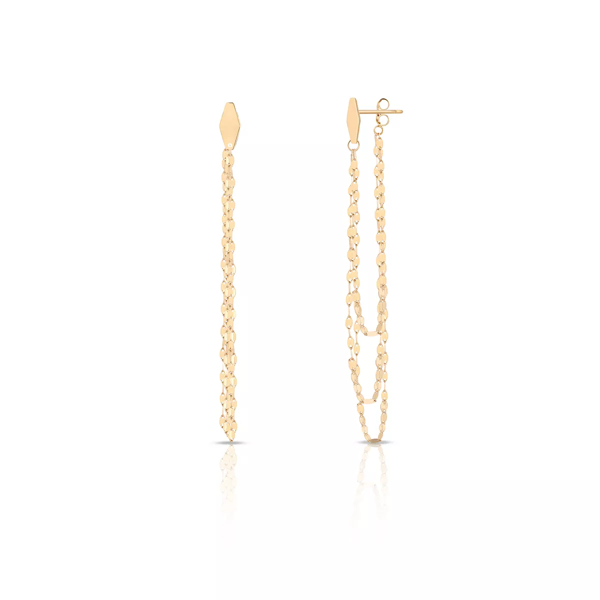 W.KRUK - Kolczyki złote