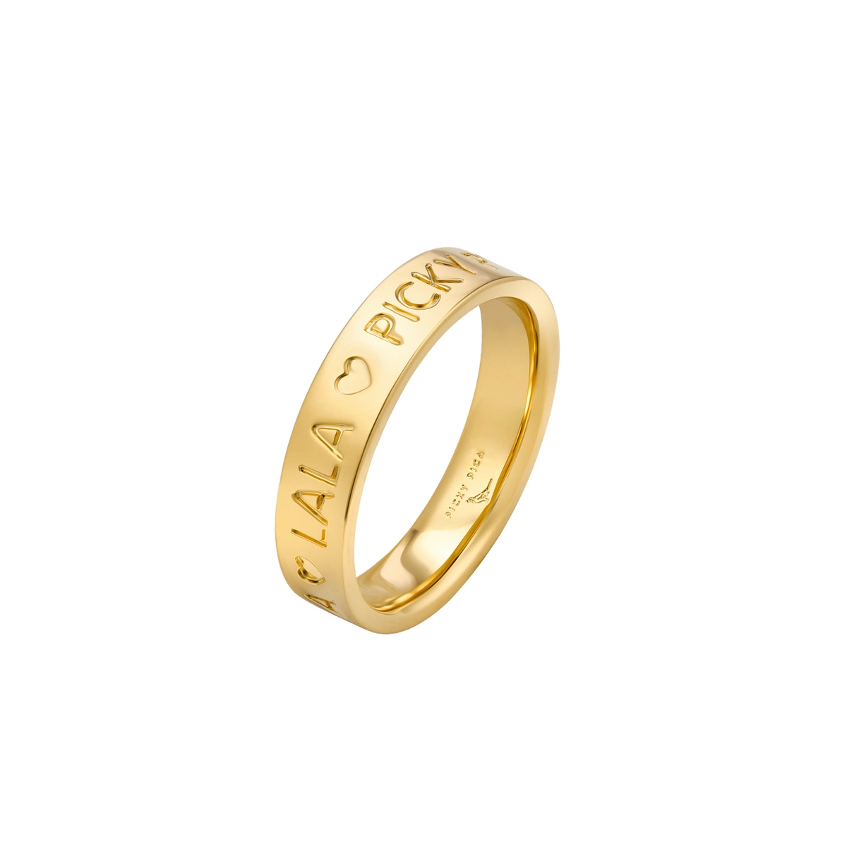 W.KRUK Pierścionek Gold Collabo