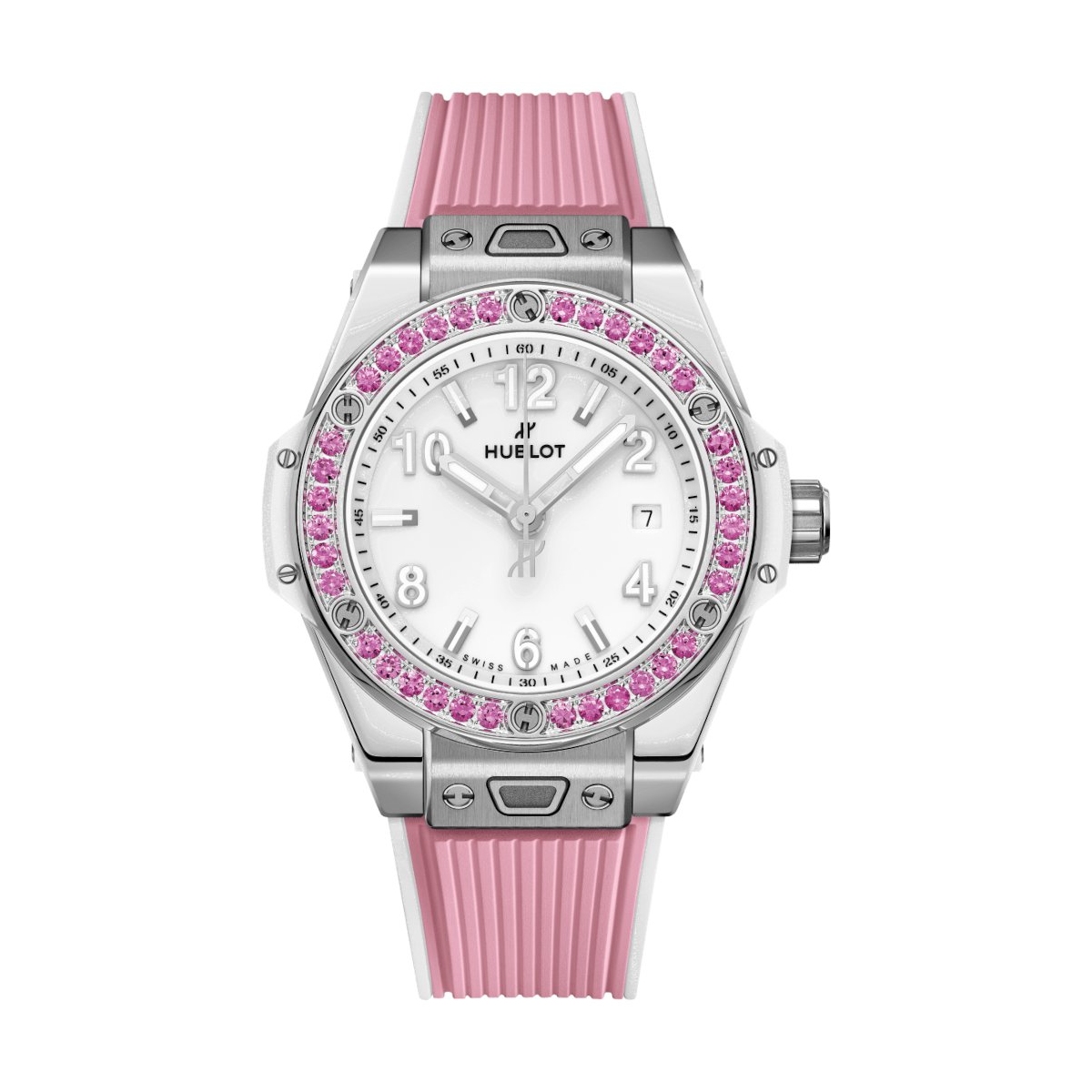 W.KRUK ZEGAREK HUBLOT BIG BANG ONE CLICK JOYFUL STEEL PINK