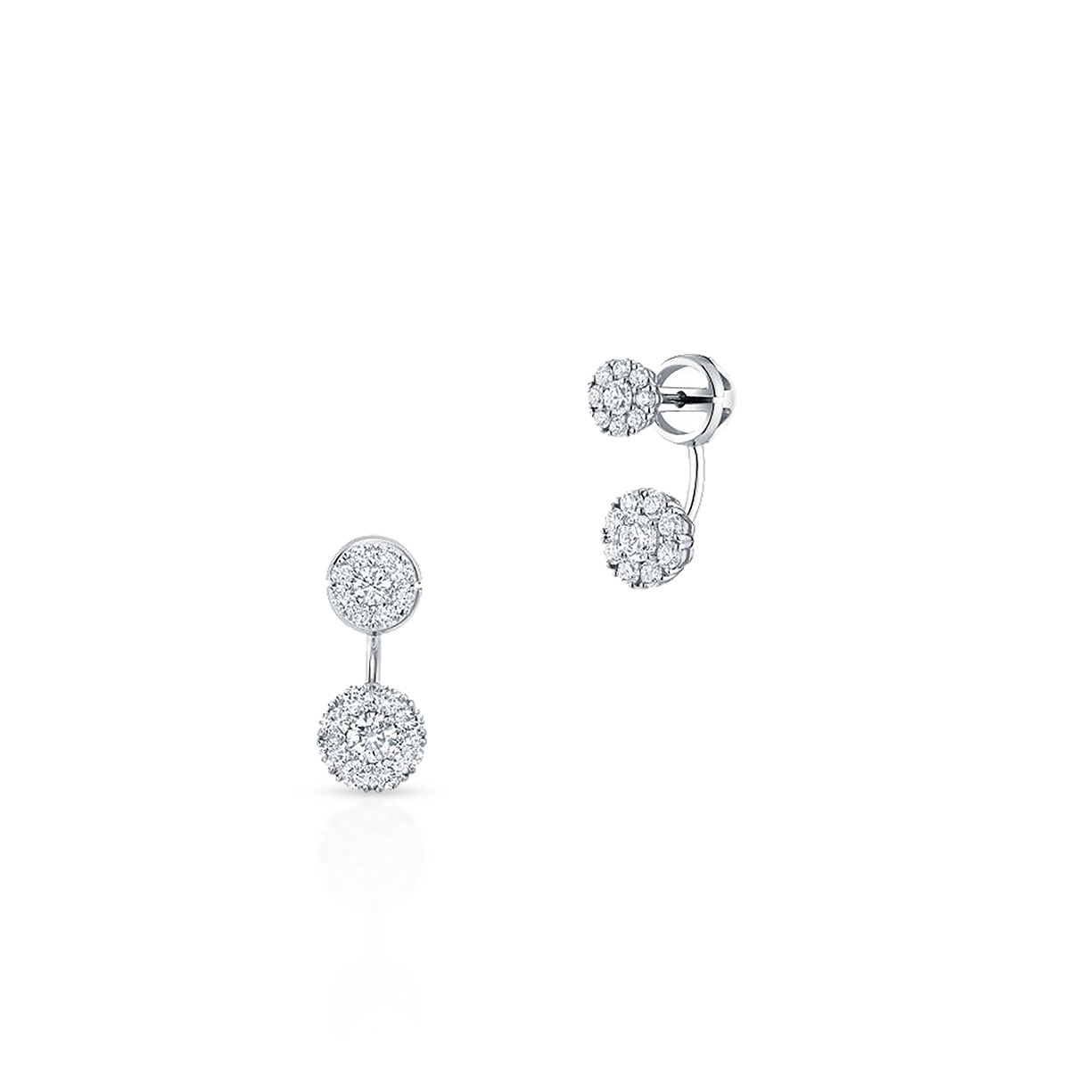 W.KRUK Kolczyki złote Birks