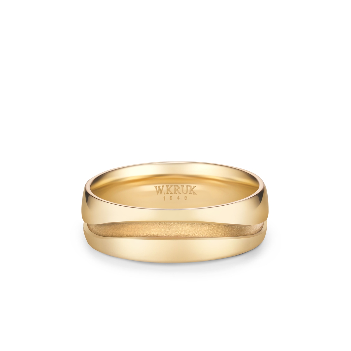 W.KRUK Obrączka złota SPERARE
