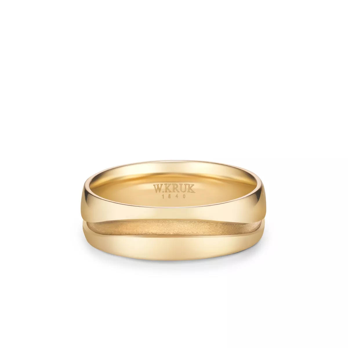 W.KRUK Obrączka złota SPERARE