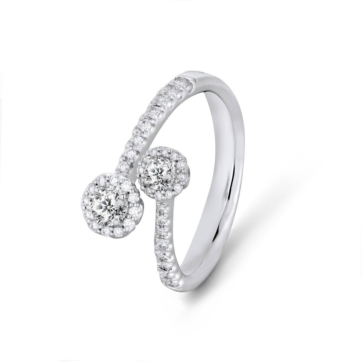 W.KRUK Pierścionek złoty Recarlo