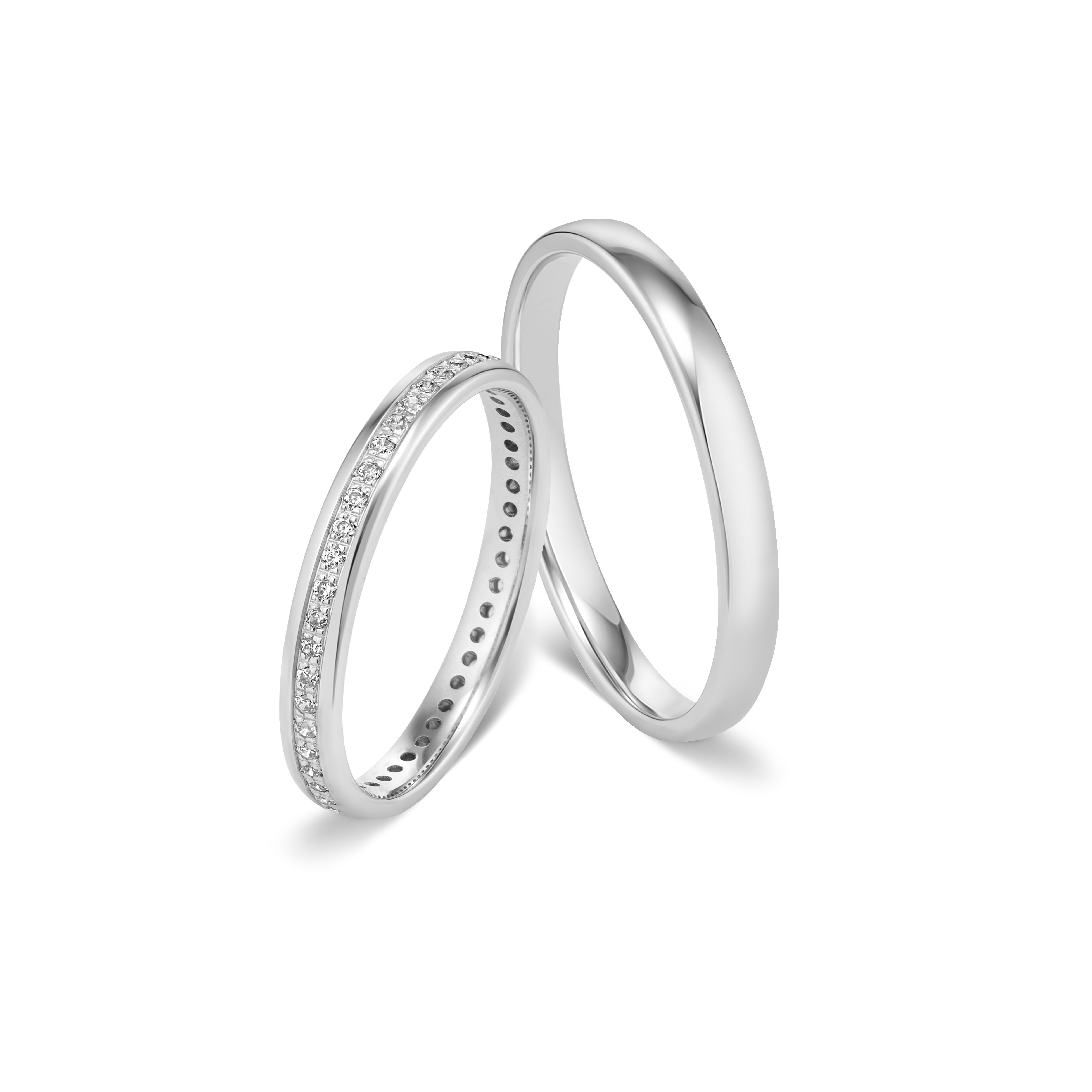 W.KRUK - Komplet obrączek złotych Princess