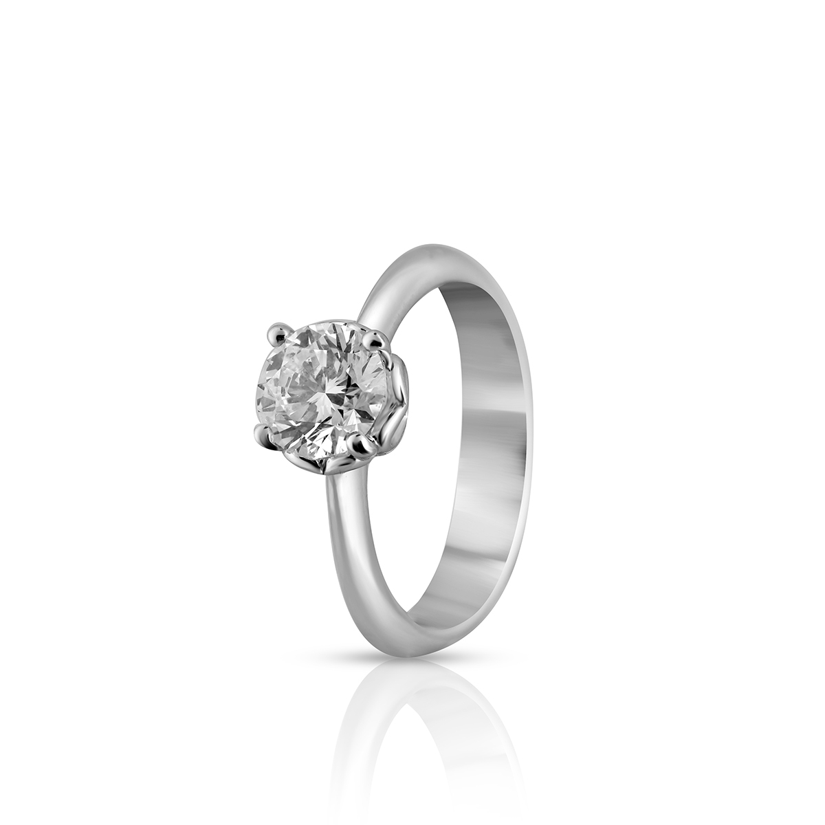 W.KRUK Pierścionek złoty RECARLO