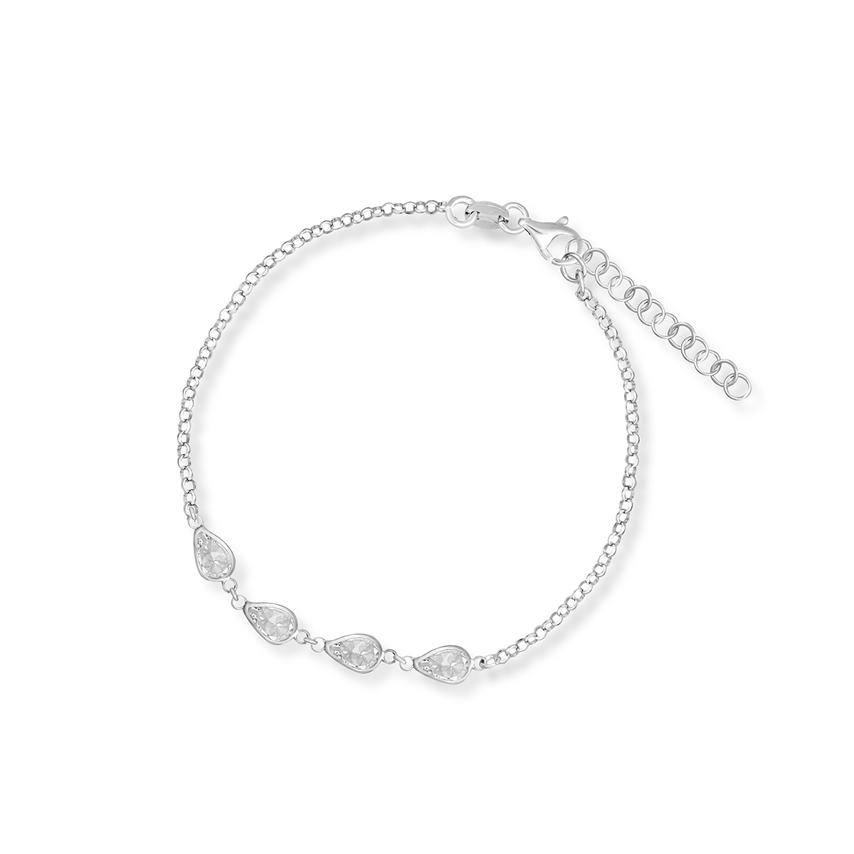 W.KRUK Bransoleta srebrna W.KRUK