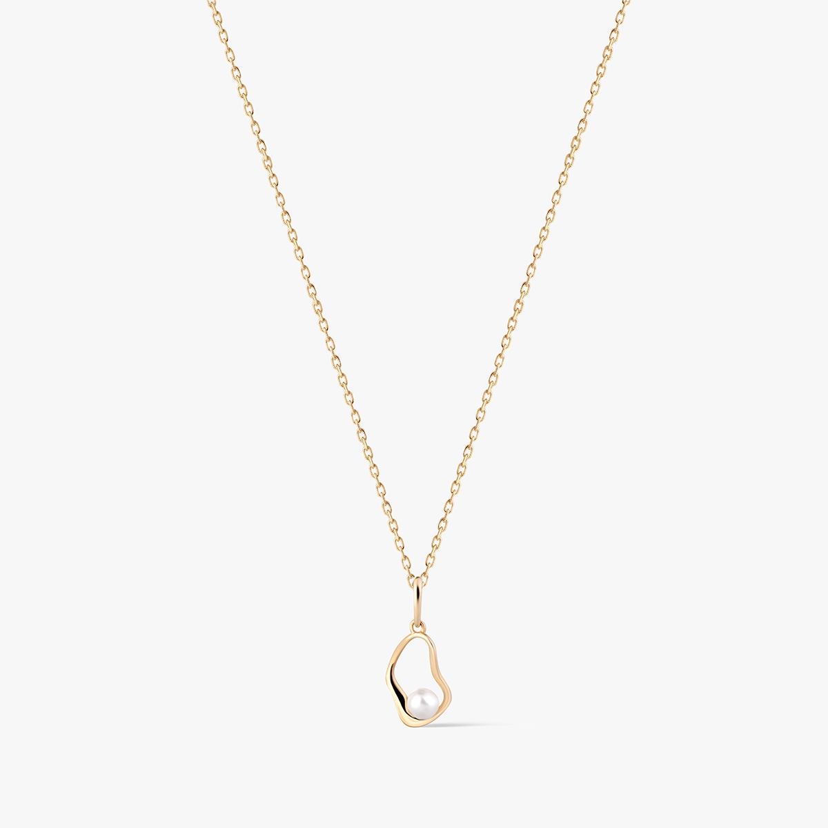 W.KRUK Wisiorek złoty z perłą