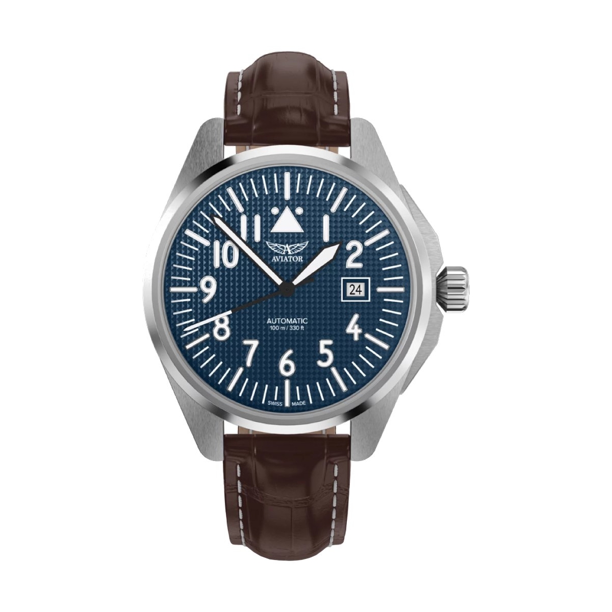 W.KRUK ZEGAREK AVIATOR AIRACOBRA 43 AUTOMATIC