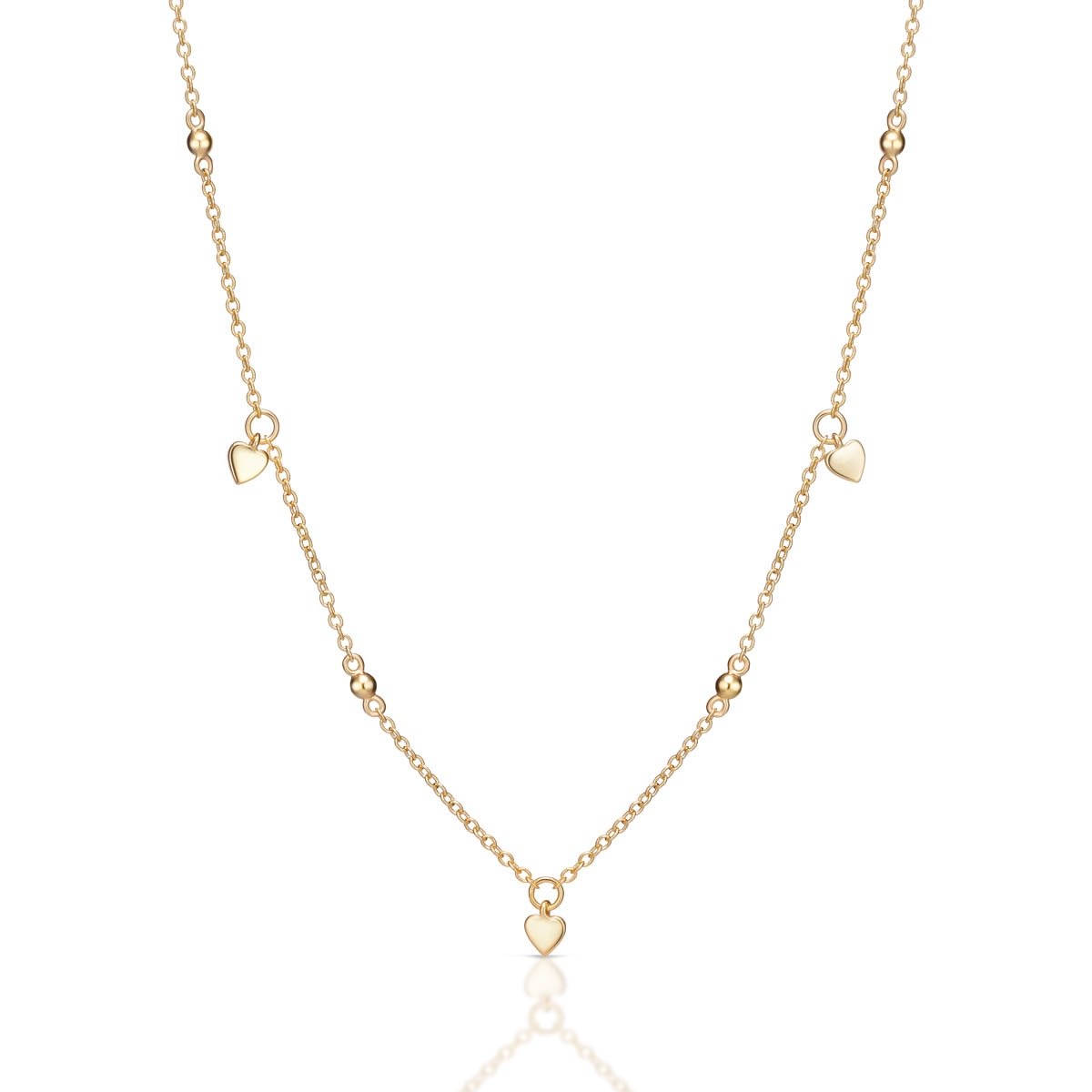 W.KRUK Naszyjnik srebrny pozłacany W.KRUK