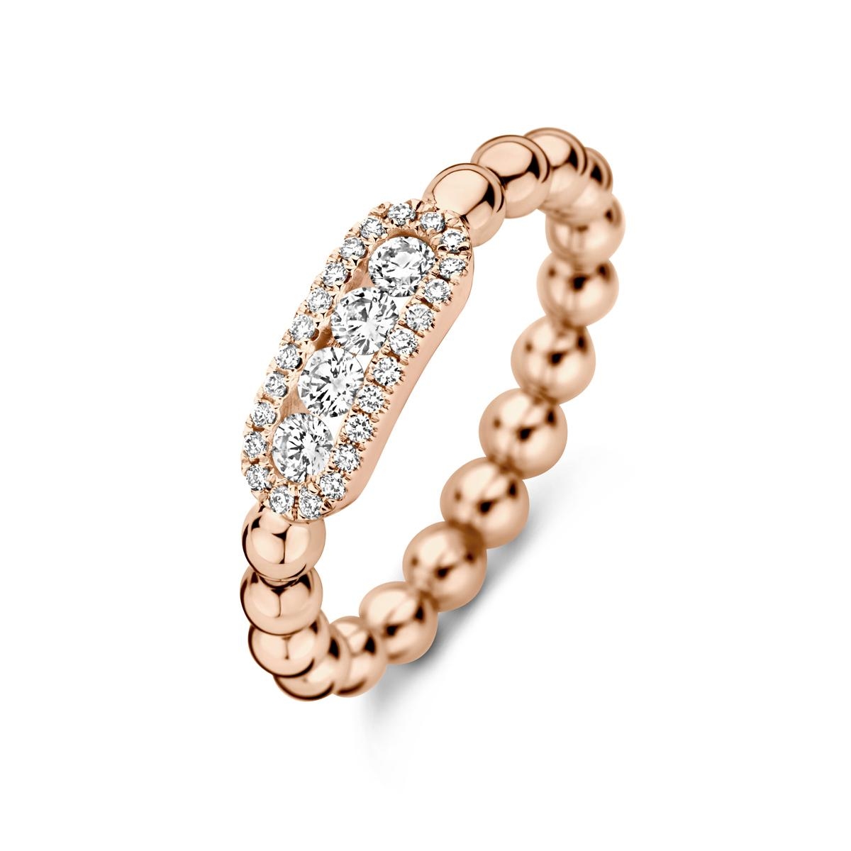 W.KRUK Pierścionek złoty Hulchi Belluni