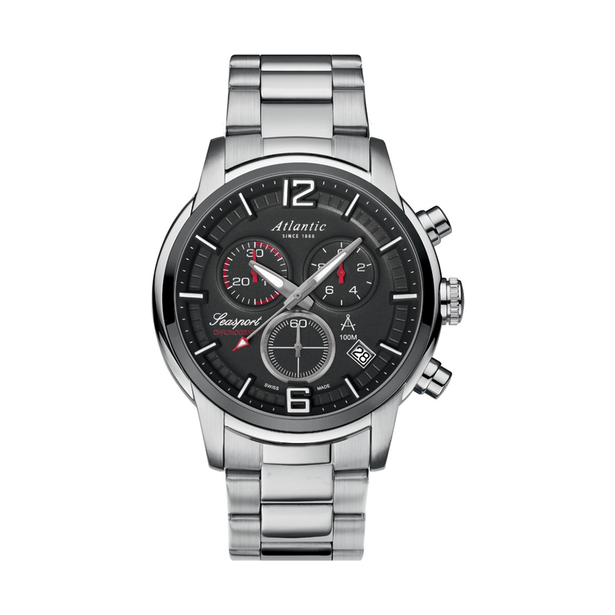 W.KRUK ZEGAREK ATLANTIC SEASPORT CHRONOGRAPH