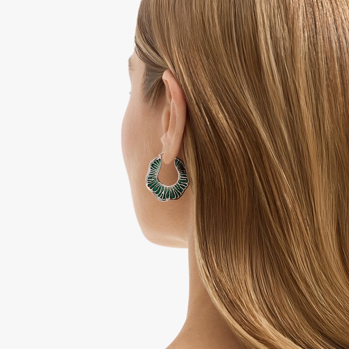 W.KRUK Kolczyki srebrne Imaginarium