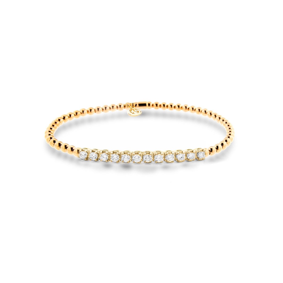 W.KRUK Bransoleta złota Hulchi Belluni