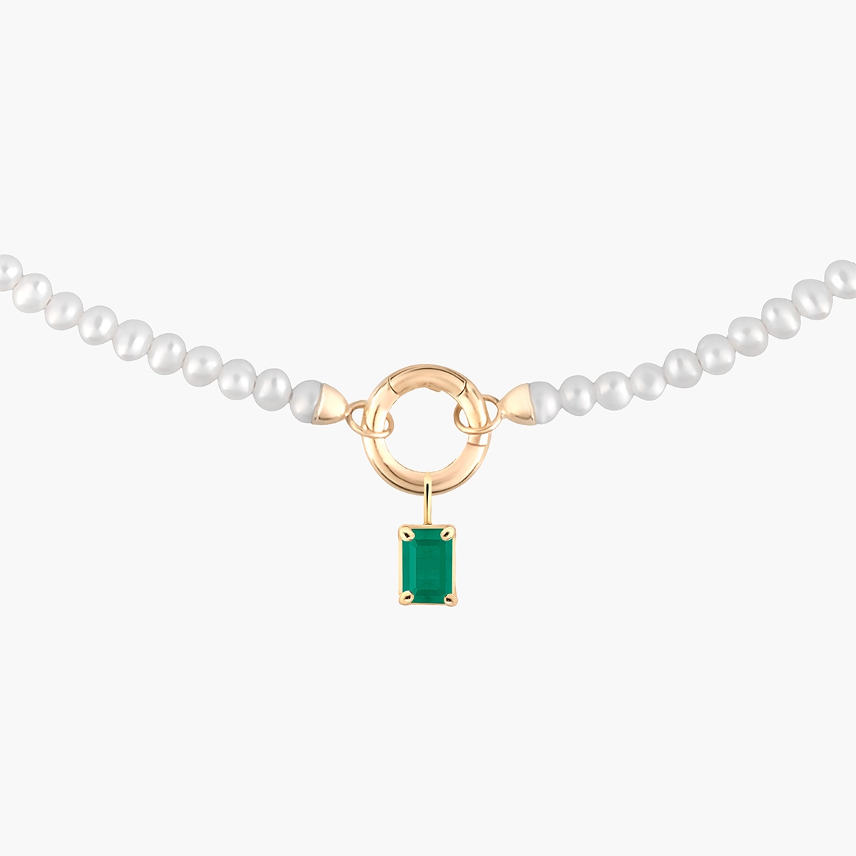 W.KRUK Wisiorek złoty z agatem