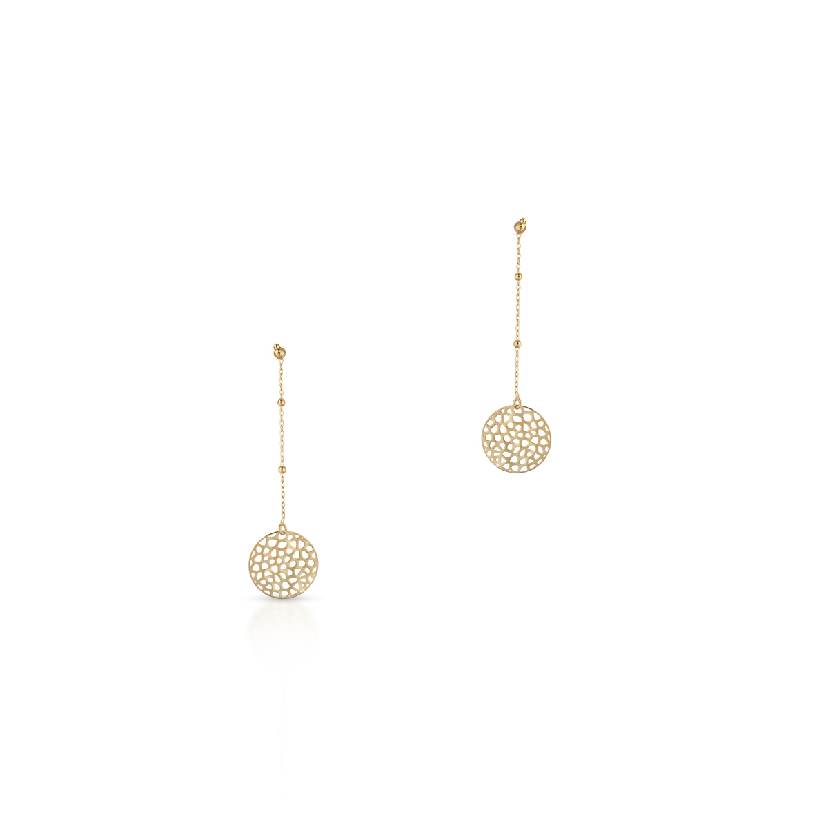 W.KRUK Kolczyki złote