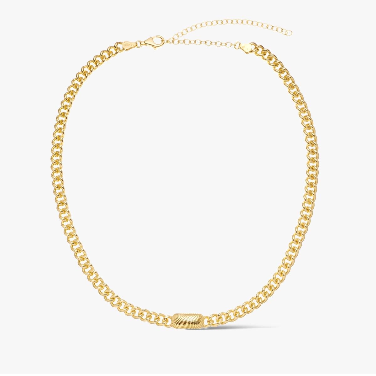 W.KRUK Naszyjnik srebrny Mea