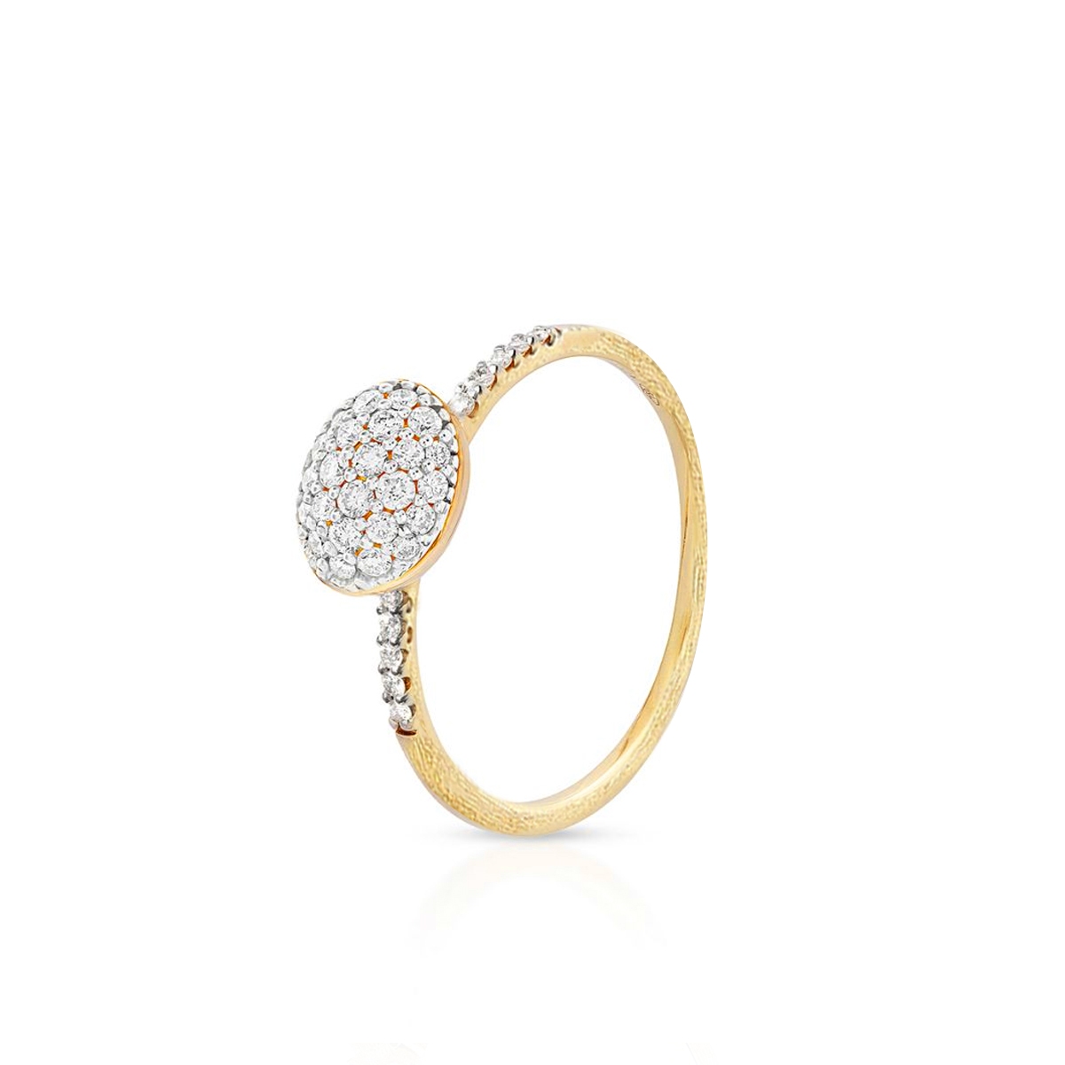 W.KRUK Pierścionek złoty Nanis