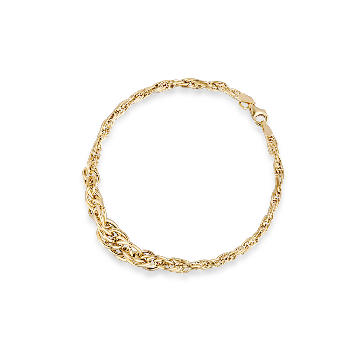 W.KRUK - Bransoletka złota