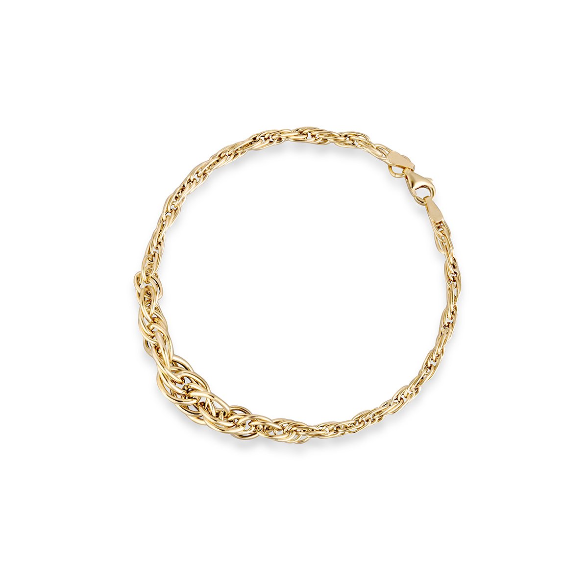 W.KRUK - Bransoletka złota