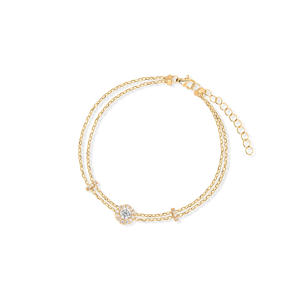 W.KRUK Bransoleta złota Recarlo